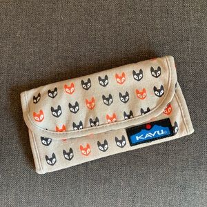 Kavu Big Spender Wallet Fox Print
